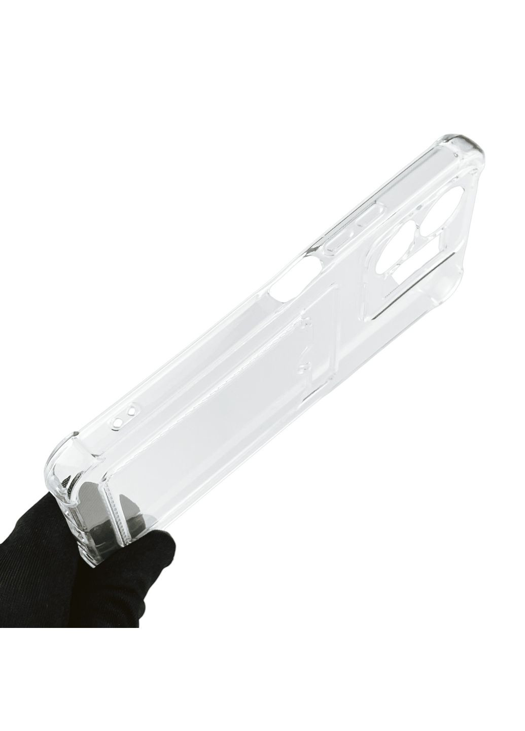 Чохол для Y22S з бронь кутами з кишенею для візиток карток k-pop на віво у22с прозорий Vivo (366236026)