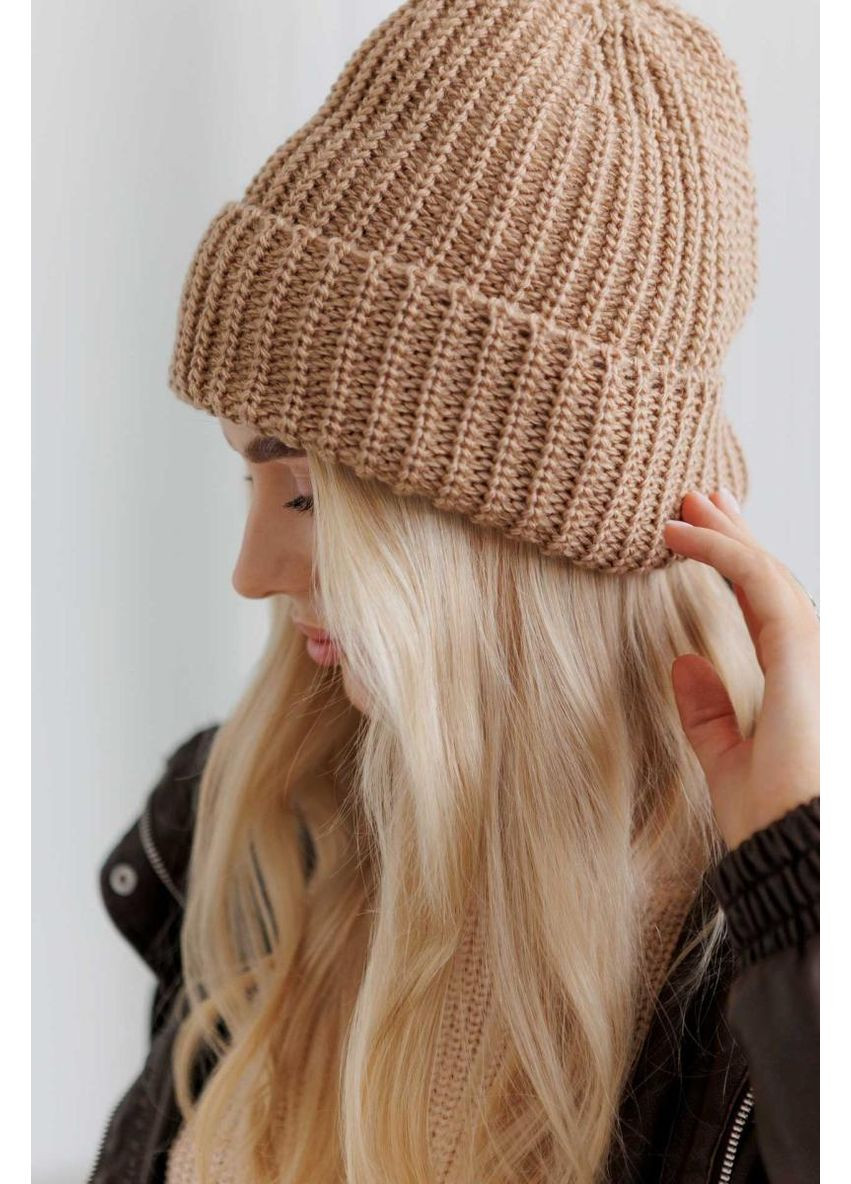 В'язана жіноча шапка Winter Mood Art Knit (365769388)