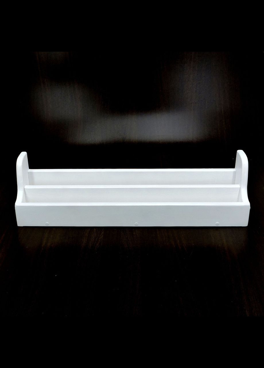 Настенная книжная полка из дерева Пикник зефир (КПГ-001020) No Brand (328079074)