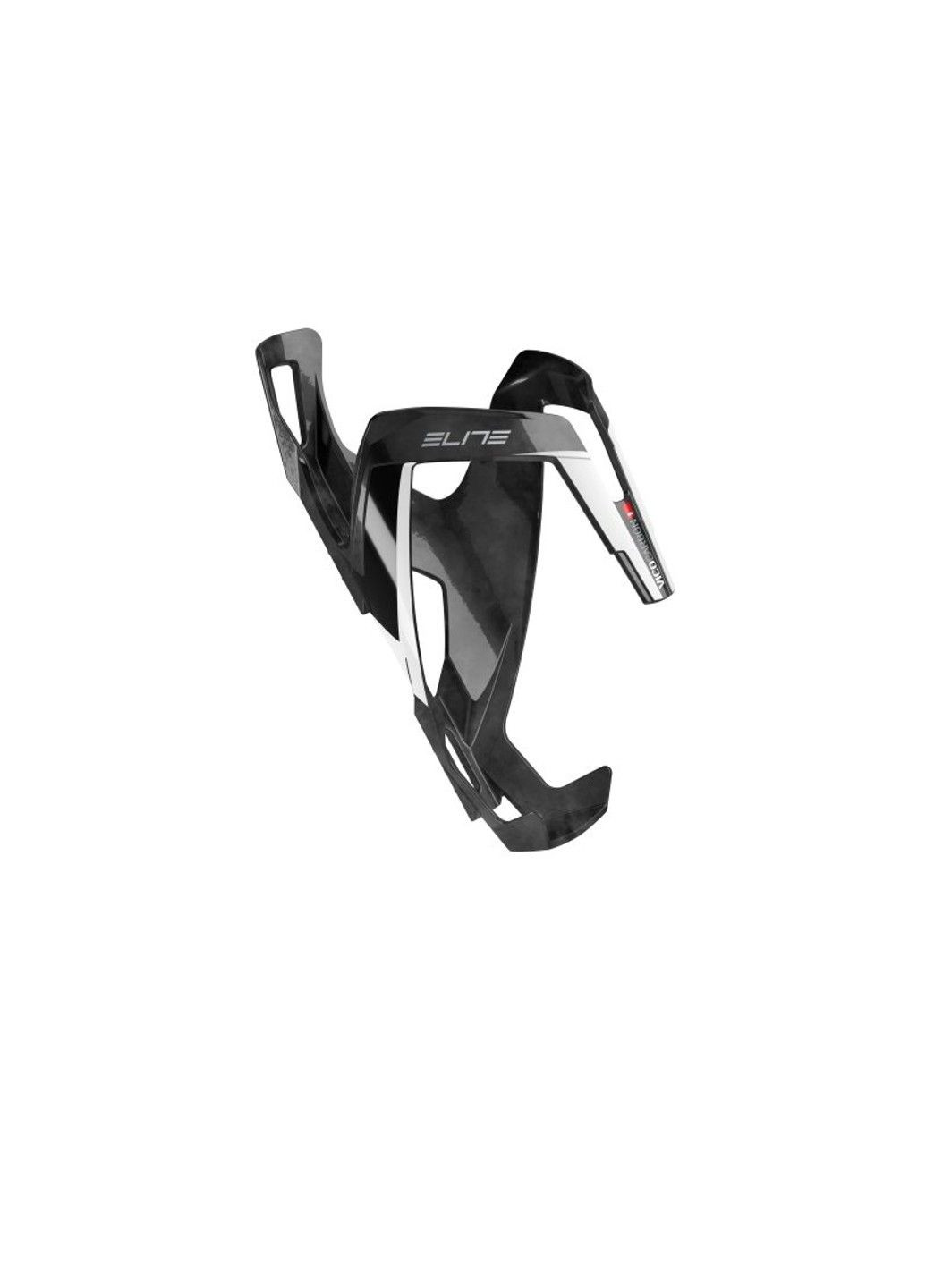 Фляготримач VICO CARBON чорний/білий глянсований Elite (302491534)