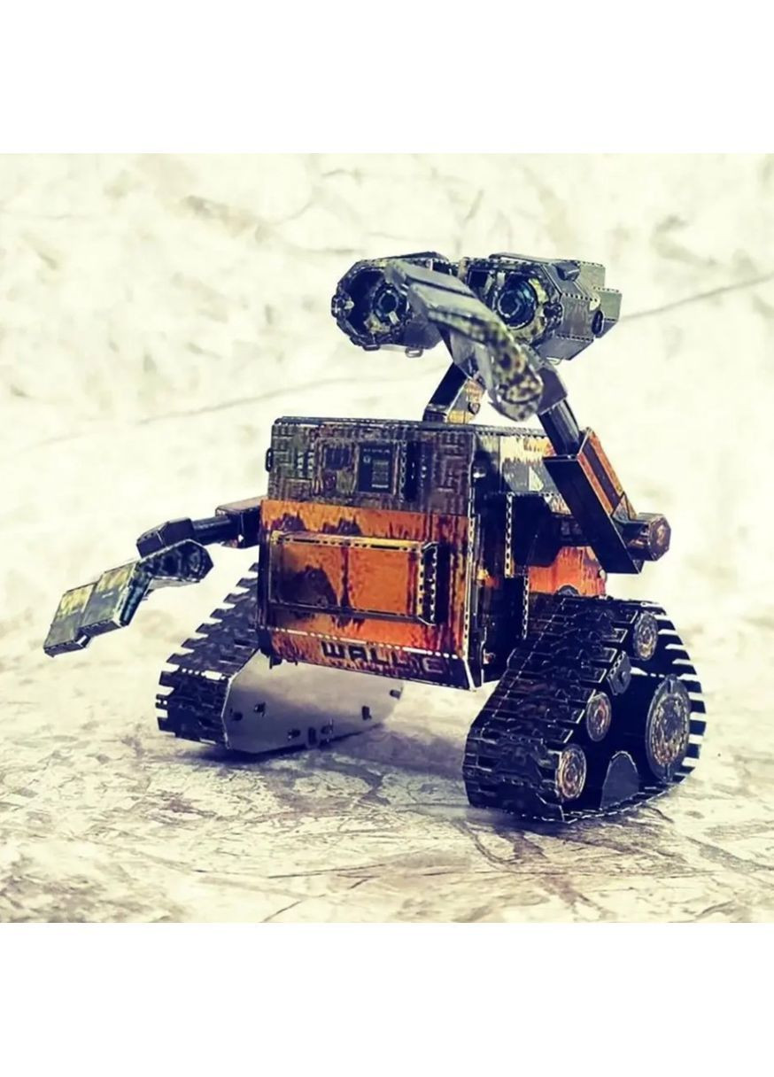 Металлический 3D конструктор Робот ВАЛЛ‑И, пазл для подростков и взрослых, развивающий коллекционный набор No Brand (364191404)
