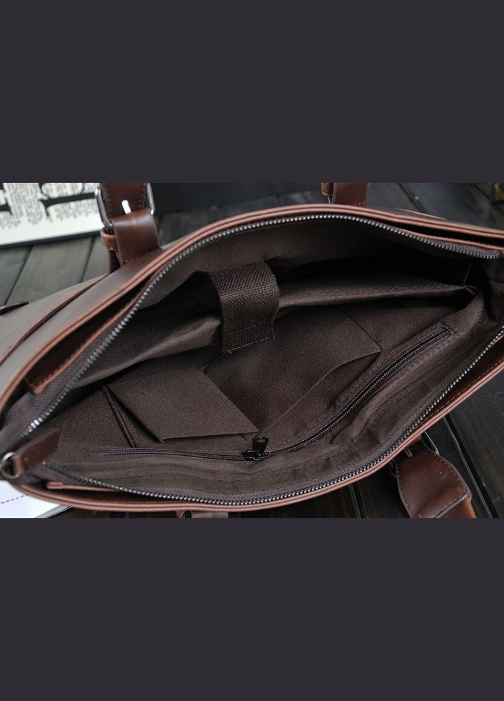 Чоловіча сумка для роботи Коричневий No Brand (302391131)