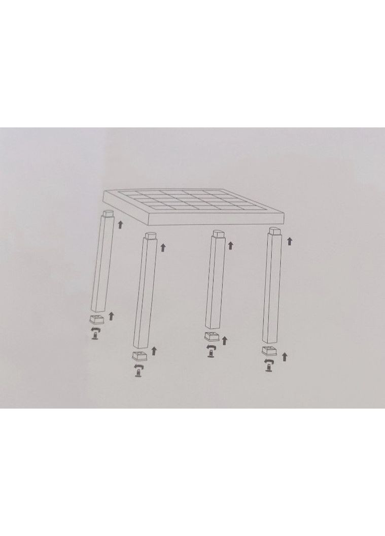 Стіл для саду пластиковий Dallas, Bica (362583687)