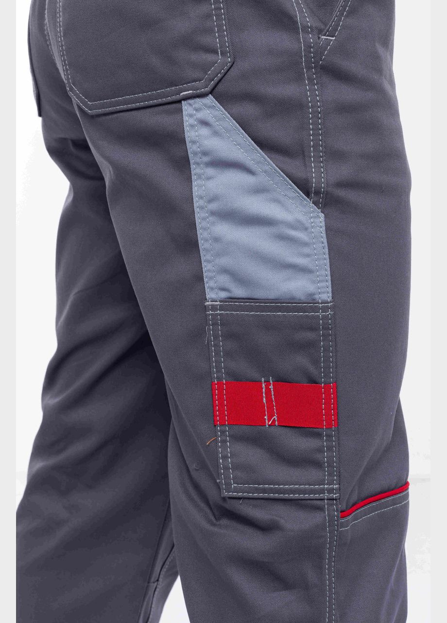 Сірий костюм робочий євро (куртка+напівкомбінезон) сірий/т.сірий, зріст 170/176 ProsPerous