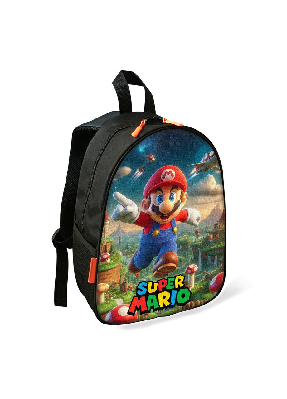 Рюкзак Супер Маріо дитячий шкільний/міський 34х27х13 см для хлопчика (2779) No Brand (337468520)