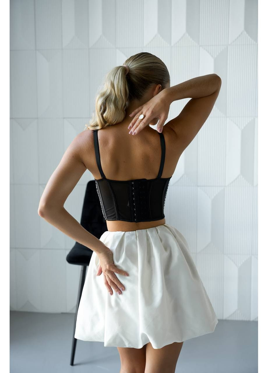 Неймовірний корсет-топ оздоблений прикрасами Vakko (361080800)