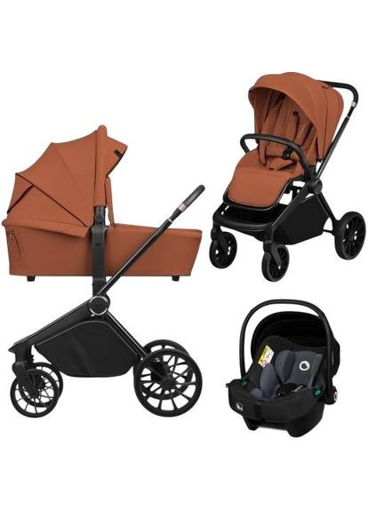 Универсальная коляска 3 в 1 MIKA PLUS 3IN1 BROWN RUST (LO-MIKA PLUS 3IN1 BROWN RUST) Lionelo (370033952)