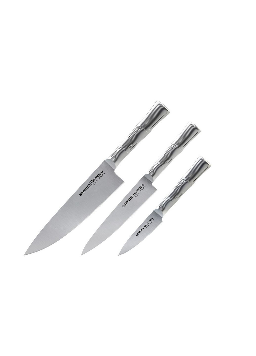 Набор из 3-х кухонных ножей Samura нержавеющая сталь,