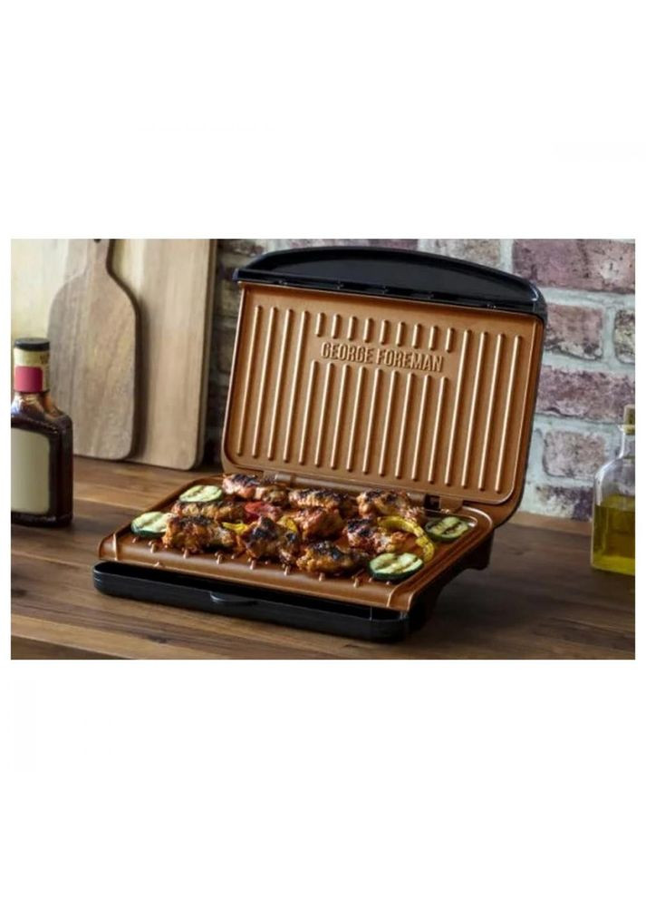 Электрогриль прижимной Fit Grill Copper Medium 2581156 George Foreman (315004642)