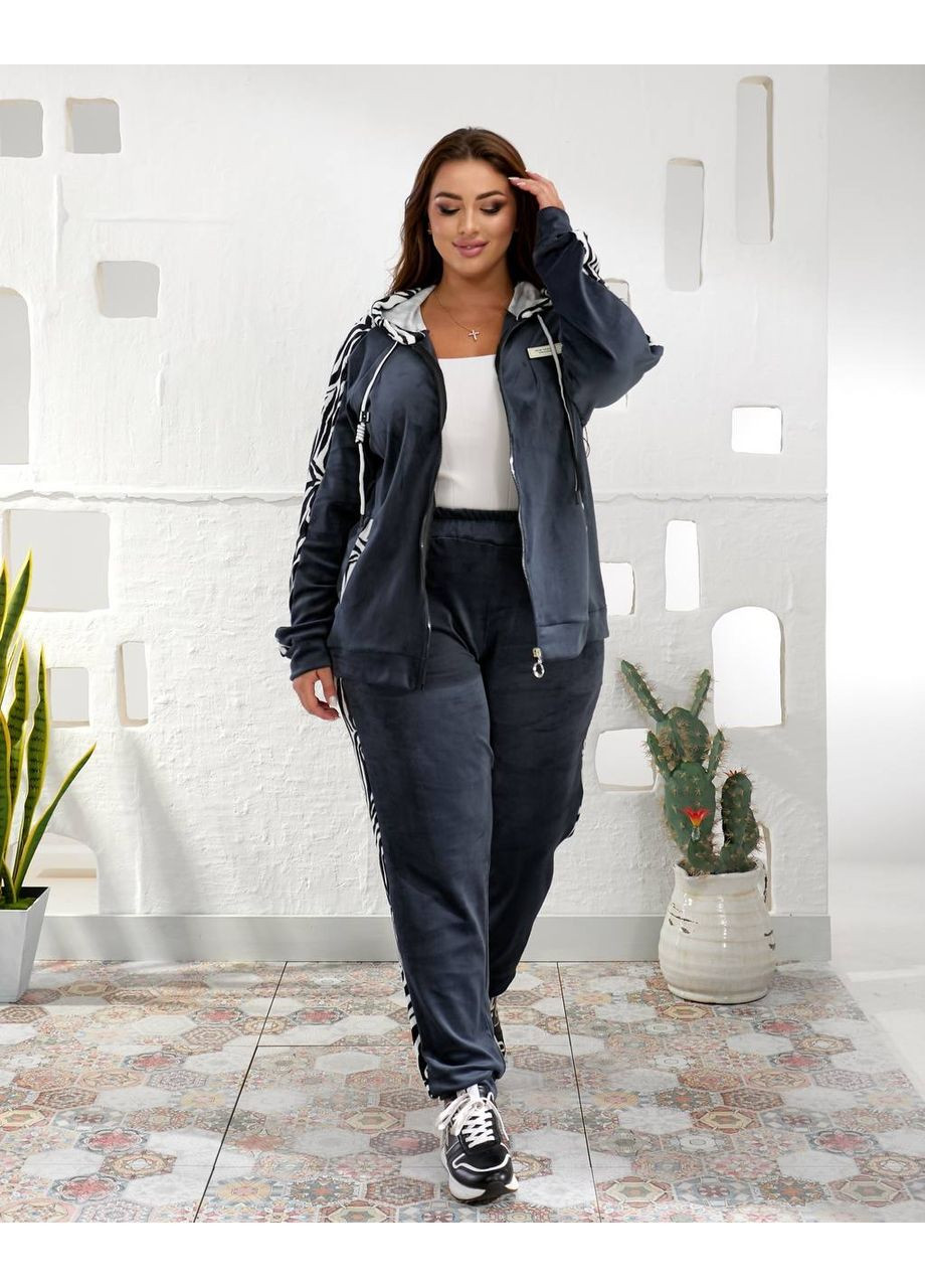 Женский спортивный велюровый костюм FINO Mode (361444955)