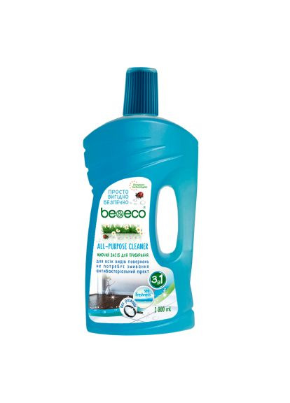 Засіб для миття підлоги (4820168433474) Be&Eco універсал Морська свіжість 1 л (307840378)
