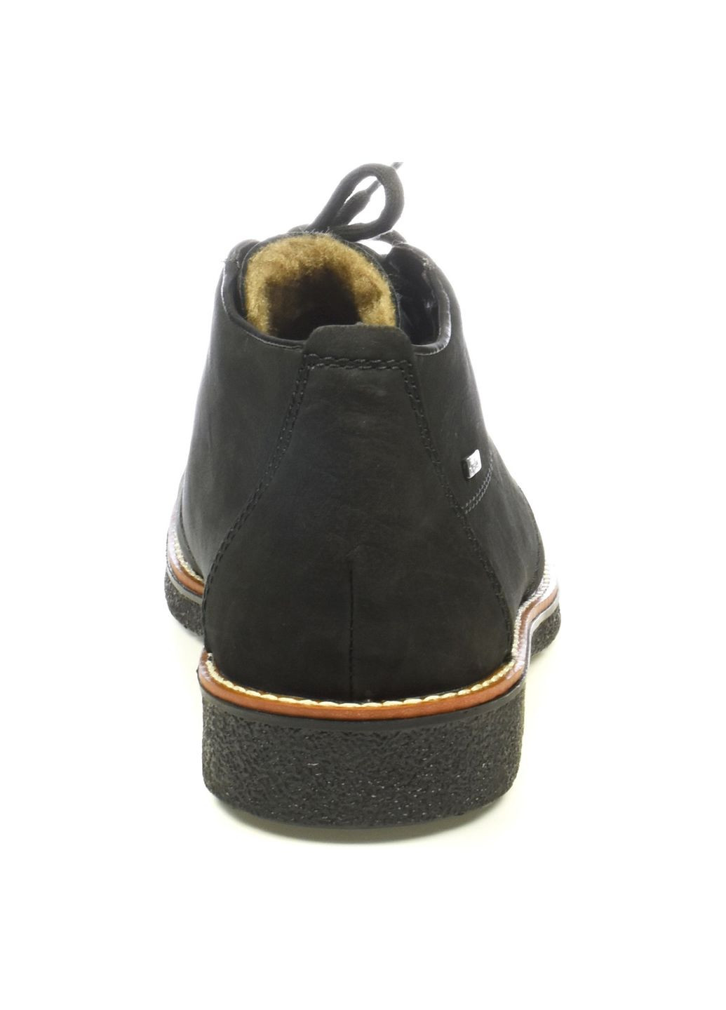 Черные зимние черевики Rieker