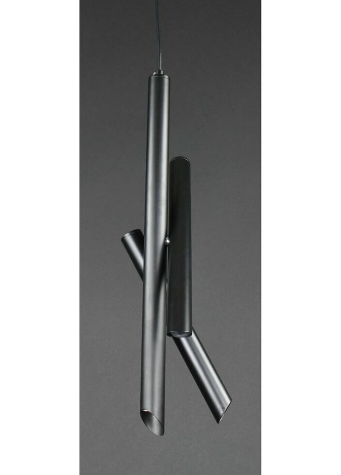 Люстра світлодіодна підвісна LED світильник для квартири на стелю ледве 27505 Чорний 55-250х10х10 см. Sunnysky (324396119)