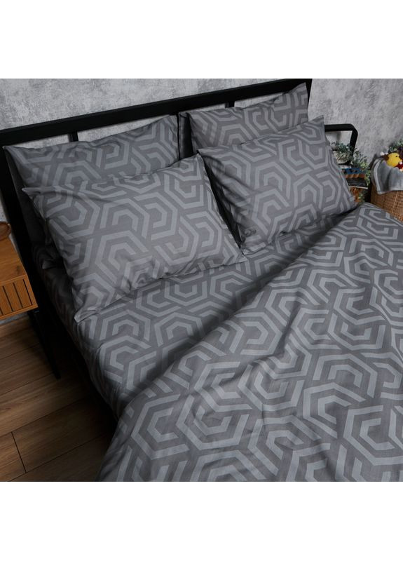 Комплект постельного белья Бязь Gold Люкс «» Полуторный Евро 160х220 наволочки 2х40х60 (MS-820007230) Moon&Star Urban Style (356113980)