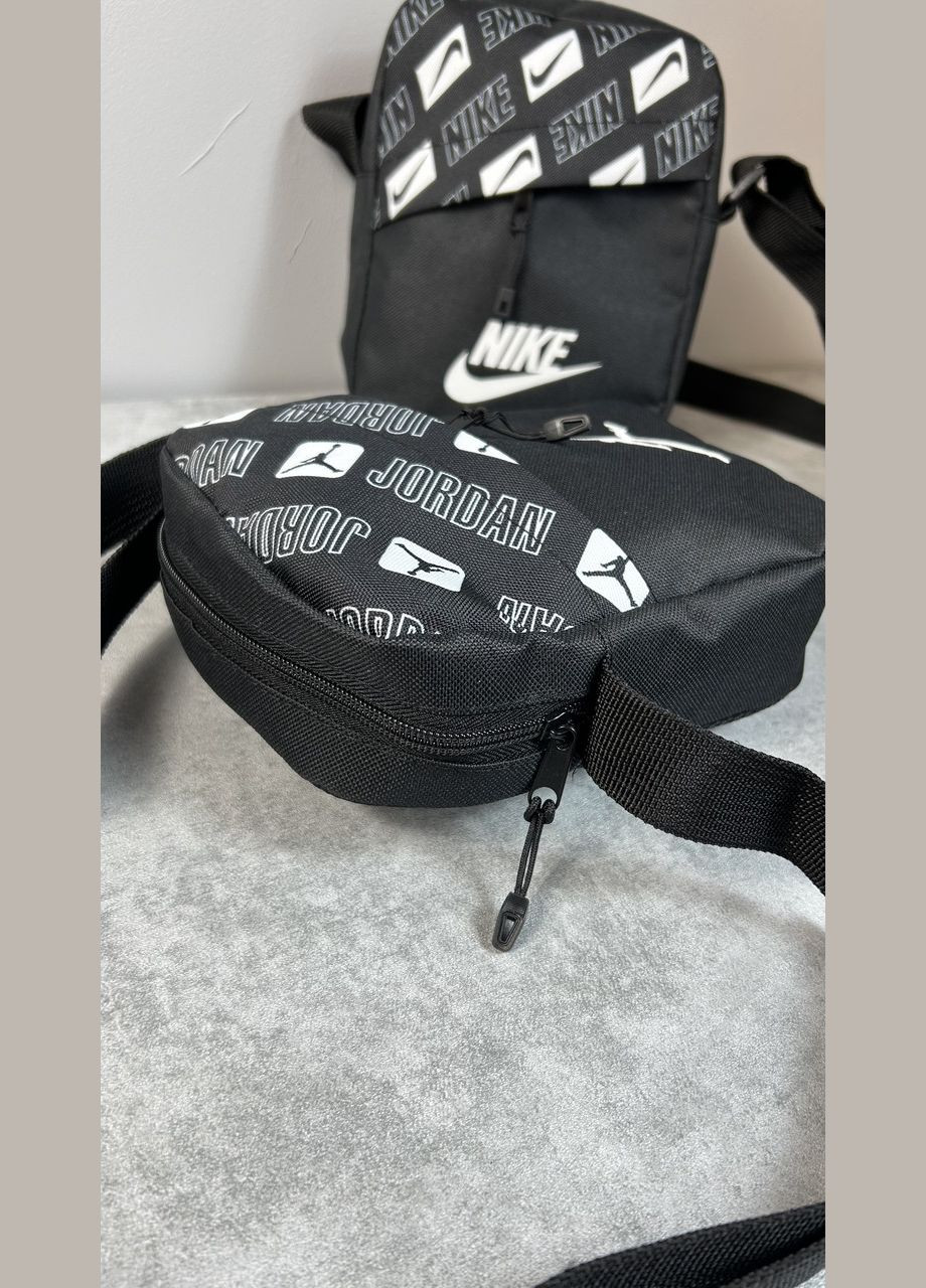 Барстіка Jordan, Чоловіча сумка через плече, Текстильна барсетка на два відділення, Брендова сумка Nike (333705289)