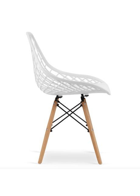 Стілець Sakai з дерев'яними ніжками ажурна спинка Leobert (361951473)