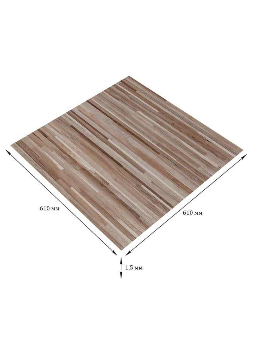 Самоклеюча LVT плитка 610х610х1,5мм SW-00003276 Sticker Wall (392096895)
