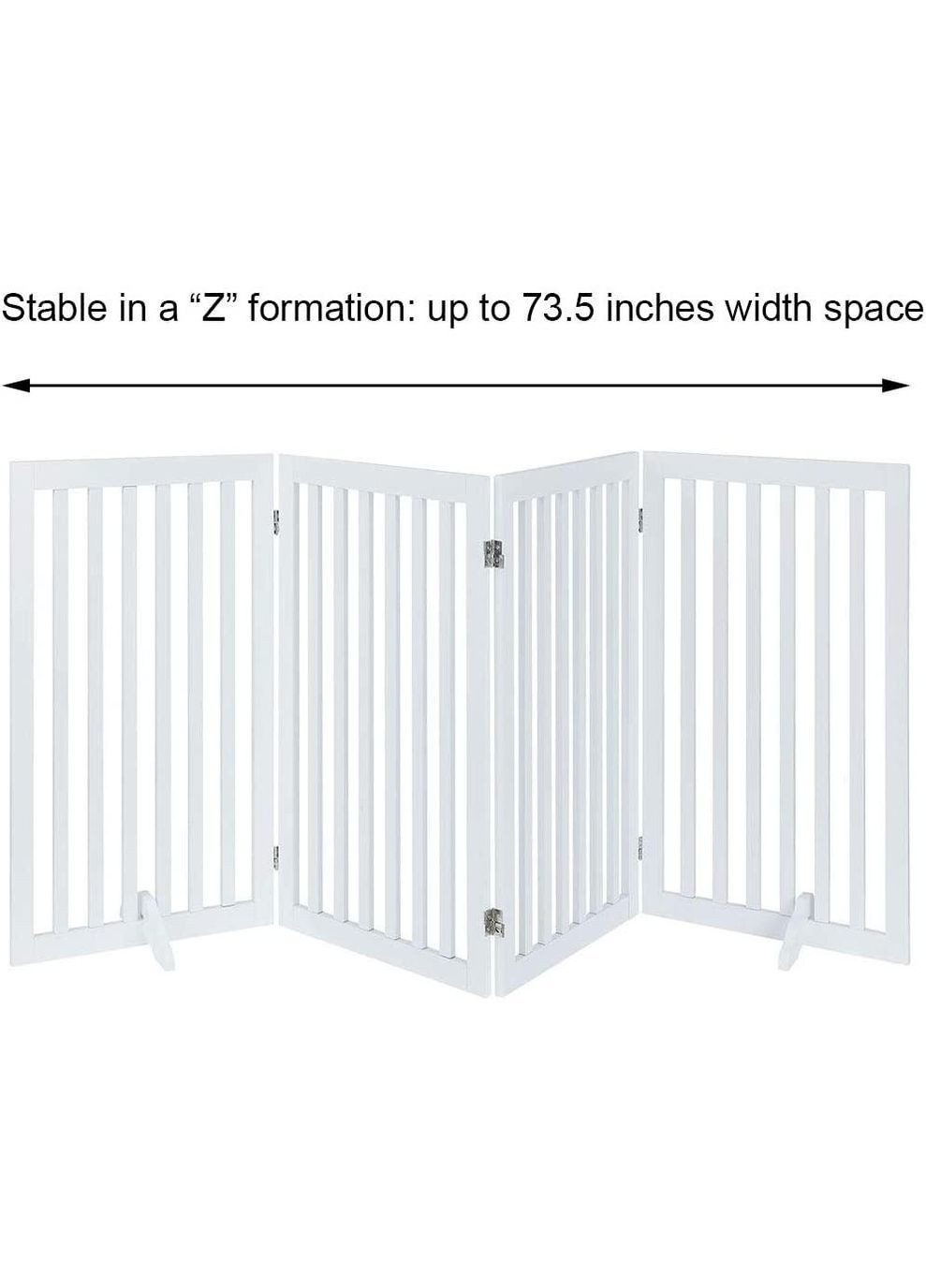 Парканчик обмежувач з дерева Фада 490 зефір (ЗБО-490420) No Brand (328606021)
