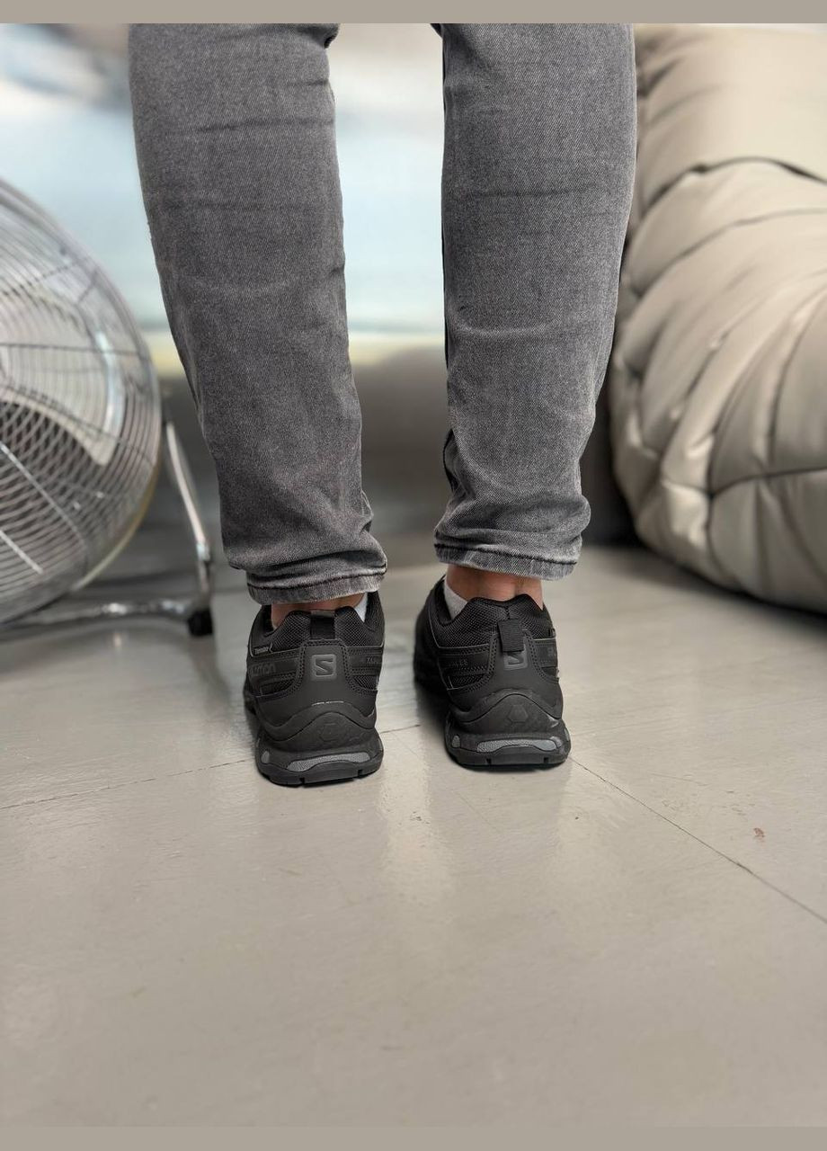 Чорні Зимовий кросівки зимові чоловічі salomon xa forces winter gore-tex black termo | саломон ха форсес чорні термо No Brand