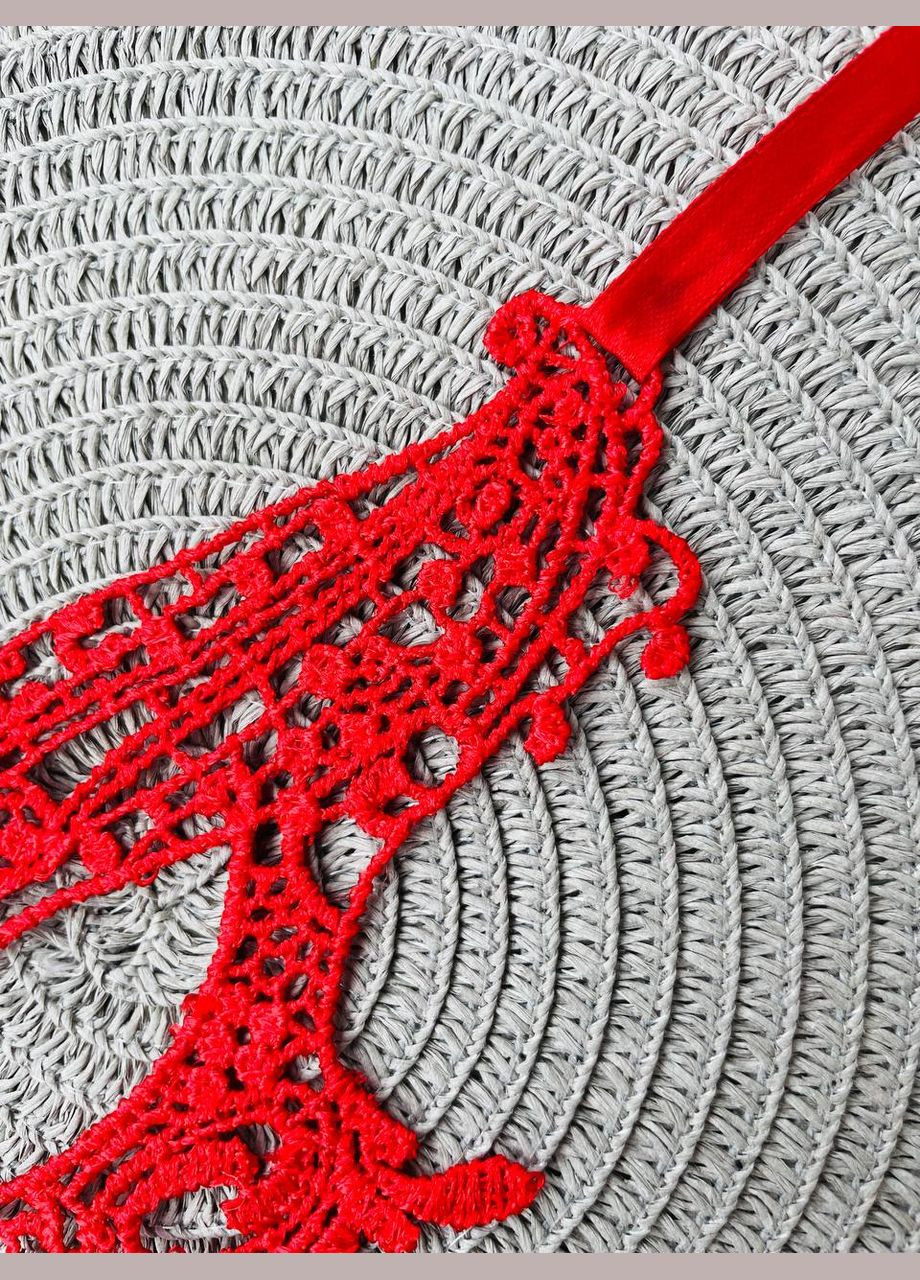 Маска кружевная one size красный No Brand (322648551)