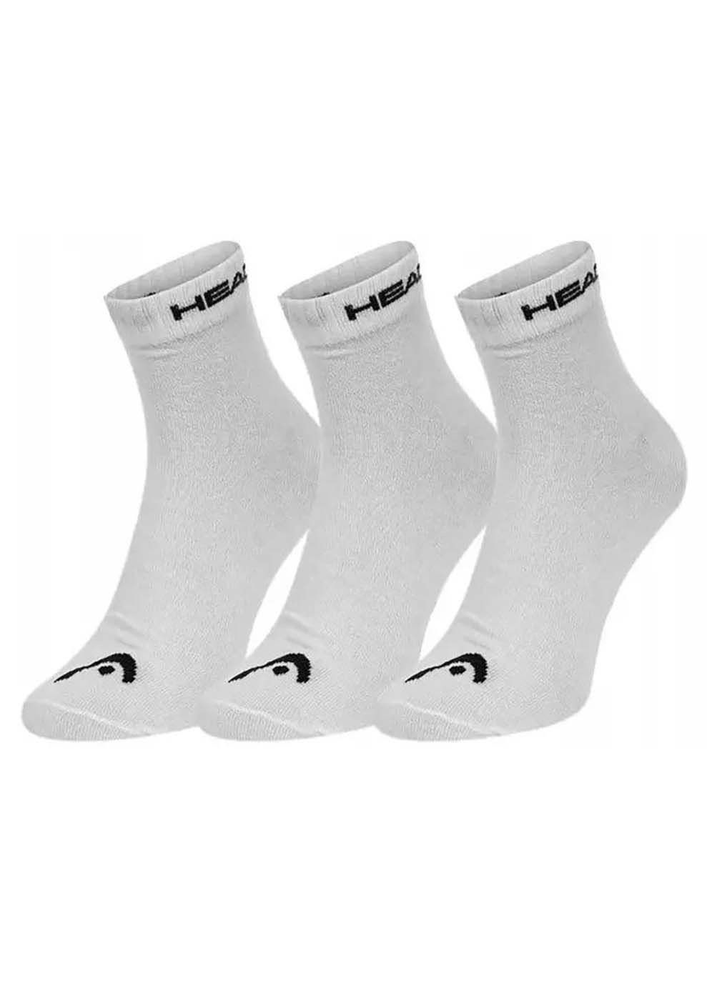Носки ELEMENTS ALL SPORTS QUARTER 3P белый Head (367188482)