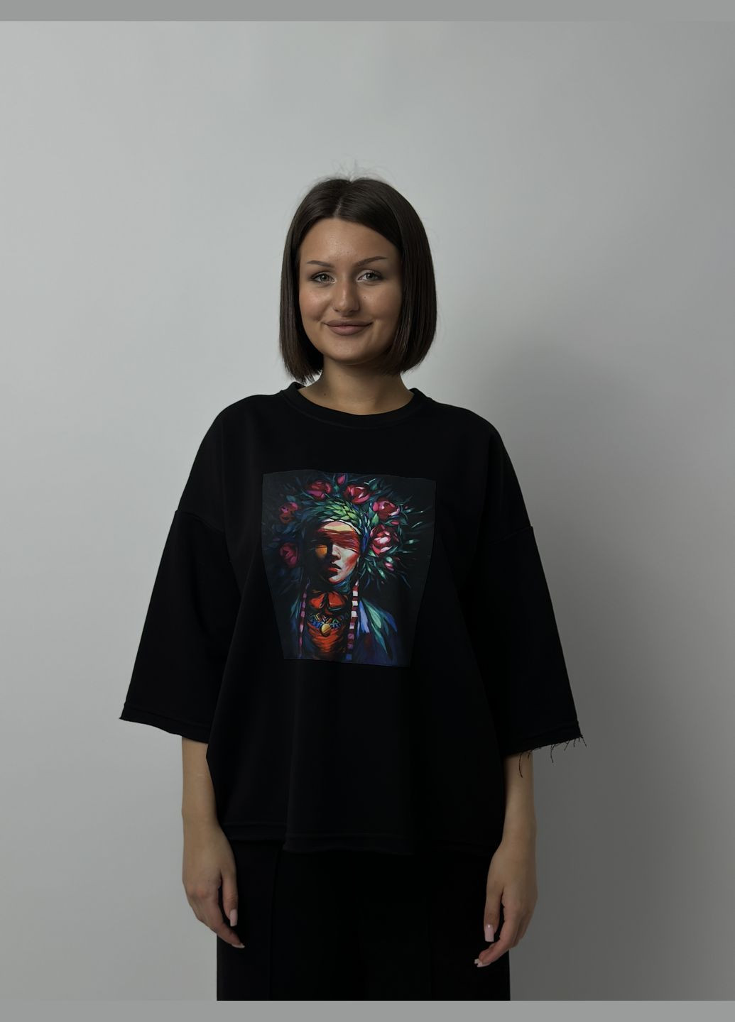 Футболка женская тринитка с принтом BeART Футболка - (333155064)