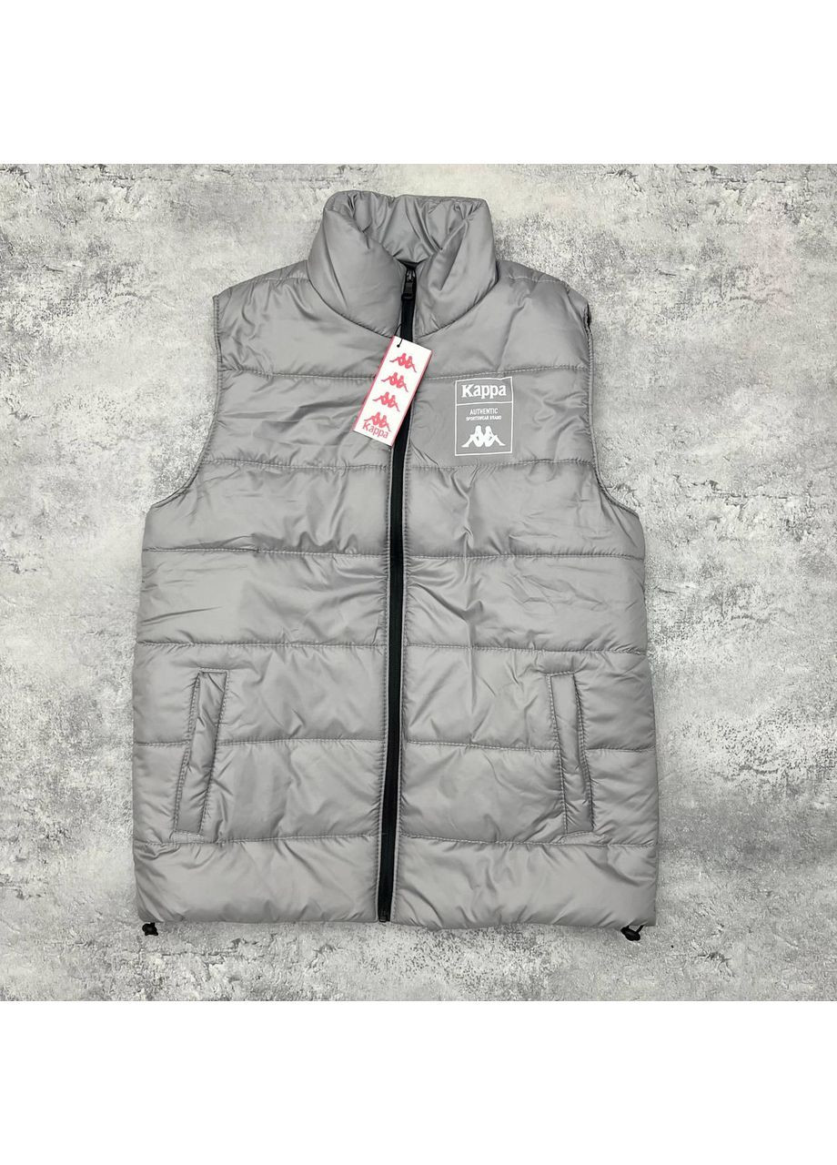 Мужская десисезонная жилетка TNF серая No Brand (351638015)