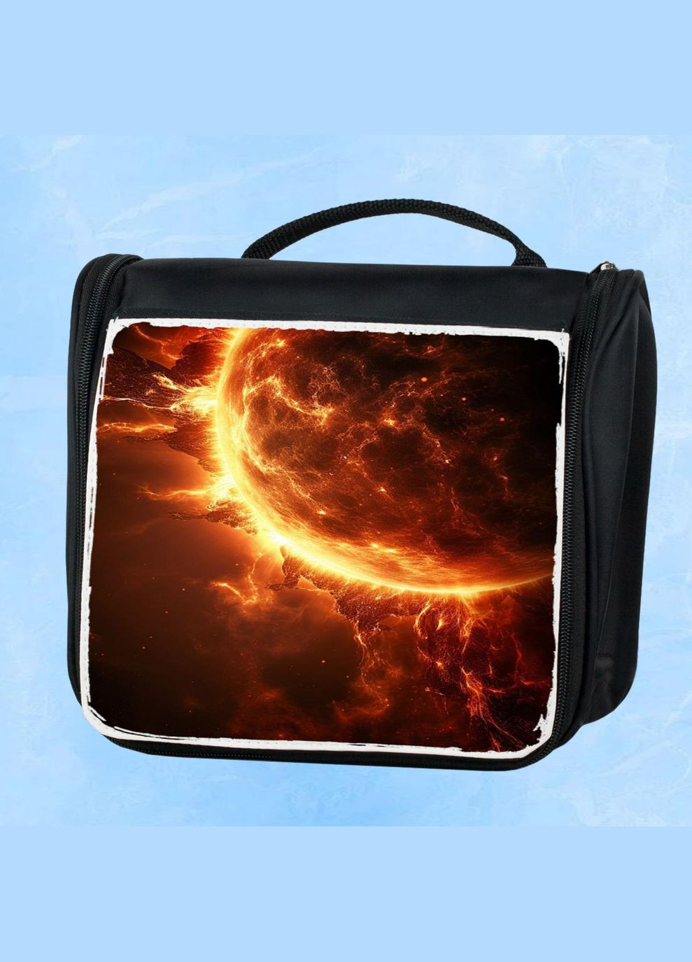 Дорожня сумка - органайзер для косметики несессер Космос #08 Чорна No Brand (318677334)