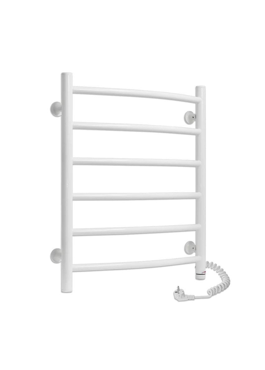 Електричний полотенцесушитель Зебра Класик ЧК6 500Х600 Е білий Laris (318681643)