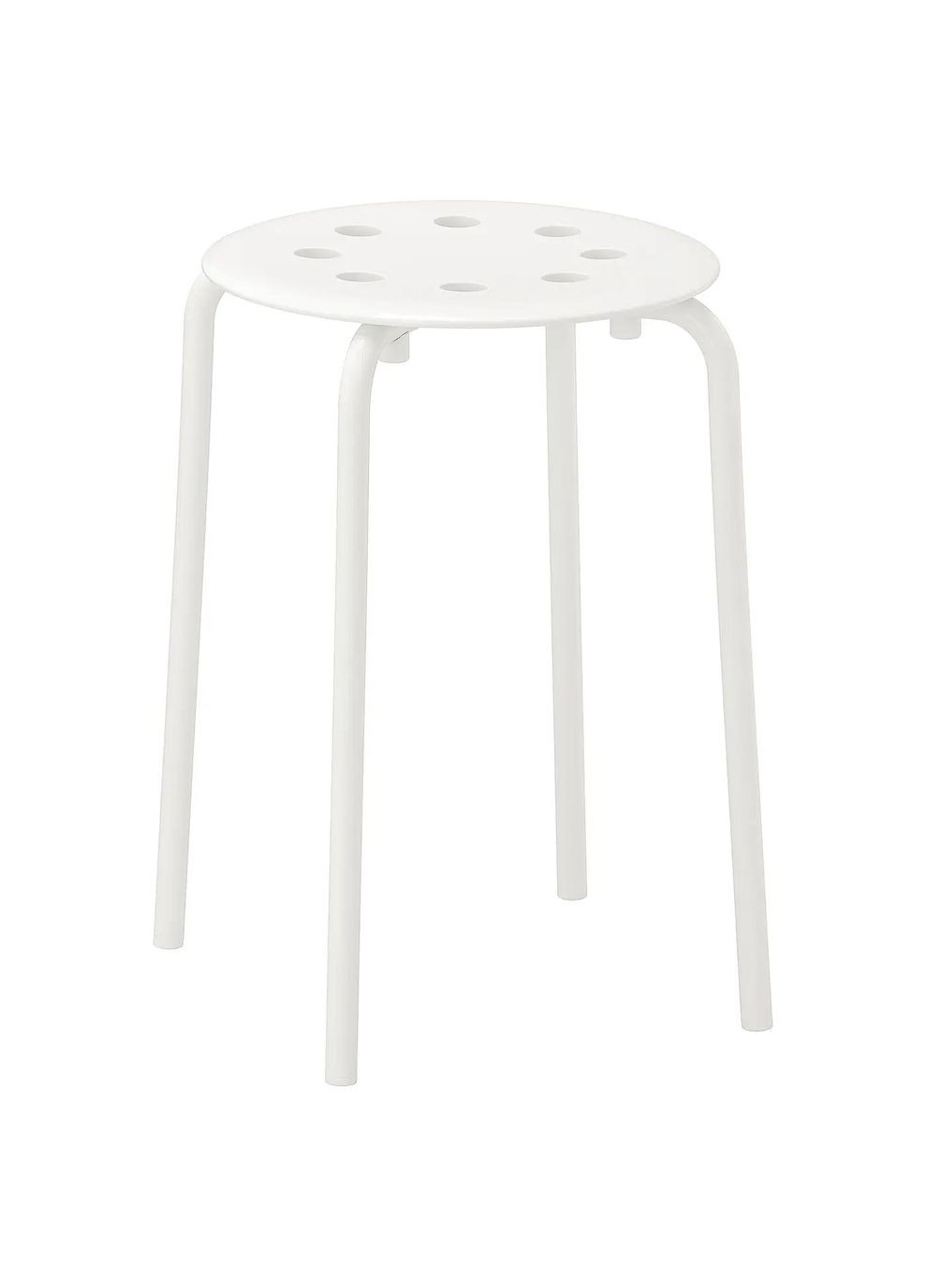 Табурет ІКЕА MARIUS 45 см Білий (90184047) IKEA (267903108)