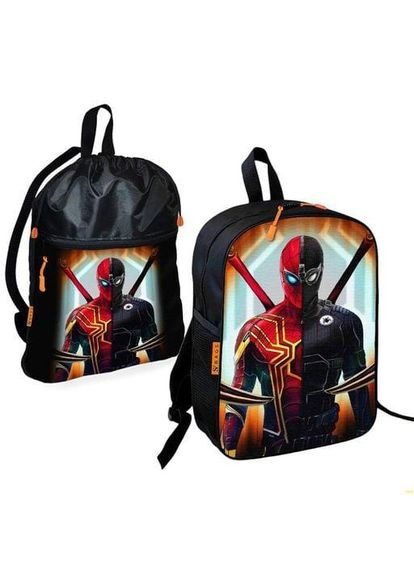 Шкільний рюкзак дитячий Людина-павук + Сумка для взуття спортивної форми рюкзак-мішок хлопчикові (2205) (1330367) Brand (368864988)