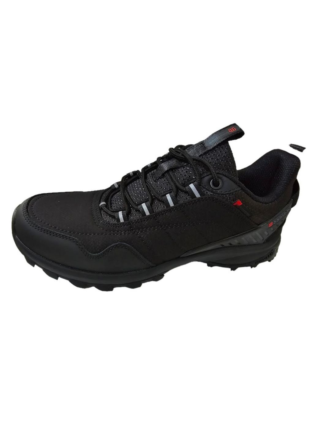 Черные демисезонные кроссовки мужские, термозащита, водозащищенные, вьетнам Baas Black Waterproof