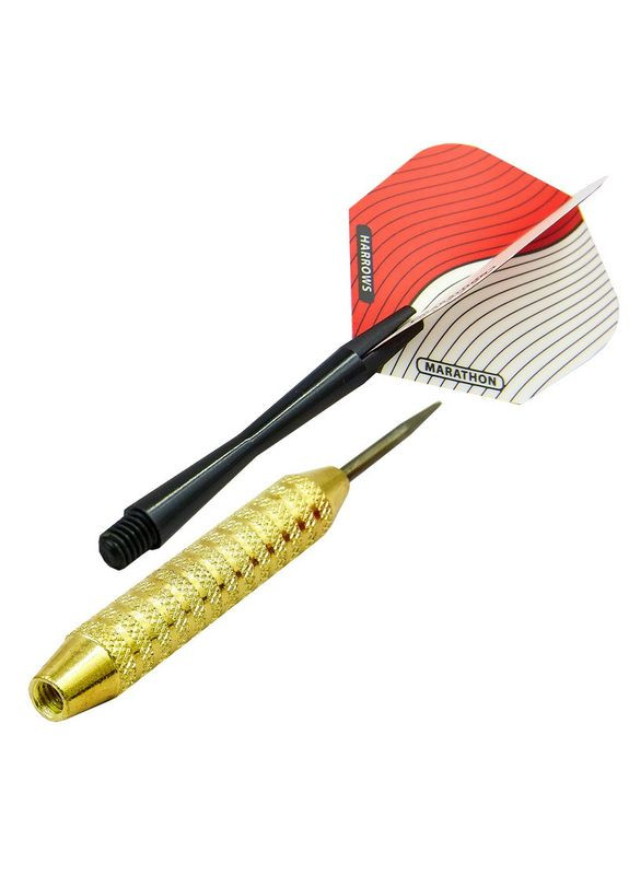 Дротики для гри в дартс циліндричні PROBRASS HEAVY Steel Tip (латунь, 3шт., +3хвіст, +3опер) (BC106) Harrows (361436452)