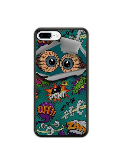 Чехол для Apple Iphone 8 Plus Черный No Brand (302223097)