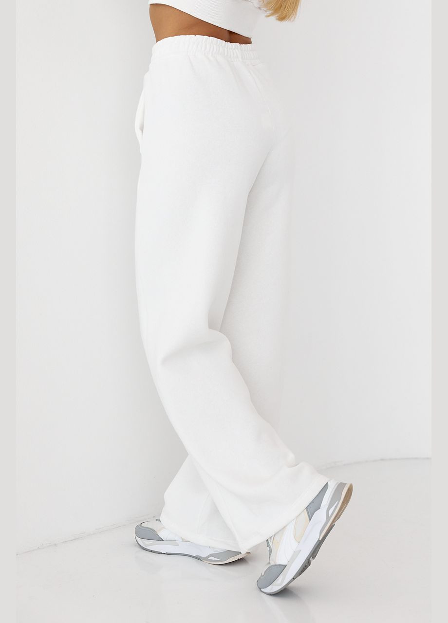 Утепленные трикотажные штаны с карманами 8561 Lurex (280910773)