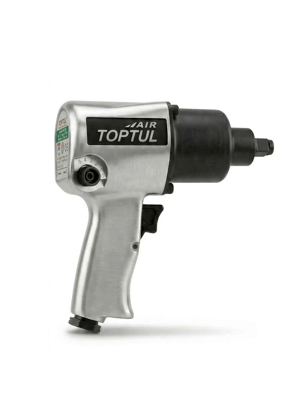 Пневмогайковерт 1/2" 814N/m 8000об/хв 2,6кг TOPTUL (395963002)