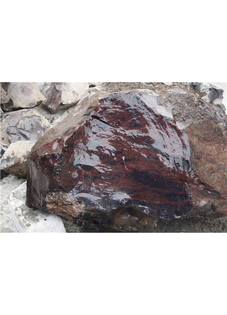 Кулон из камня красный обсидиан Atak (370672504)