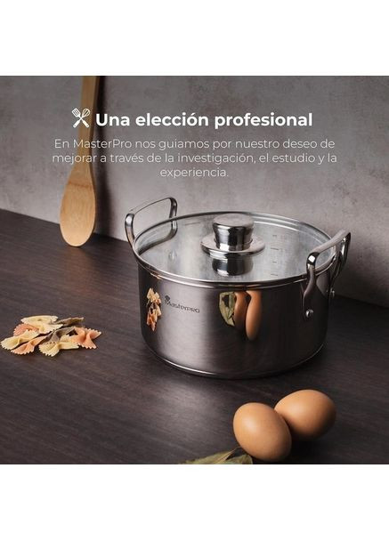 Набор кастрюль Smart BGMP-2145 6 предметов серебристый Masterpro (349221143)