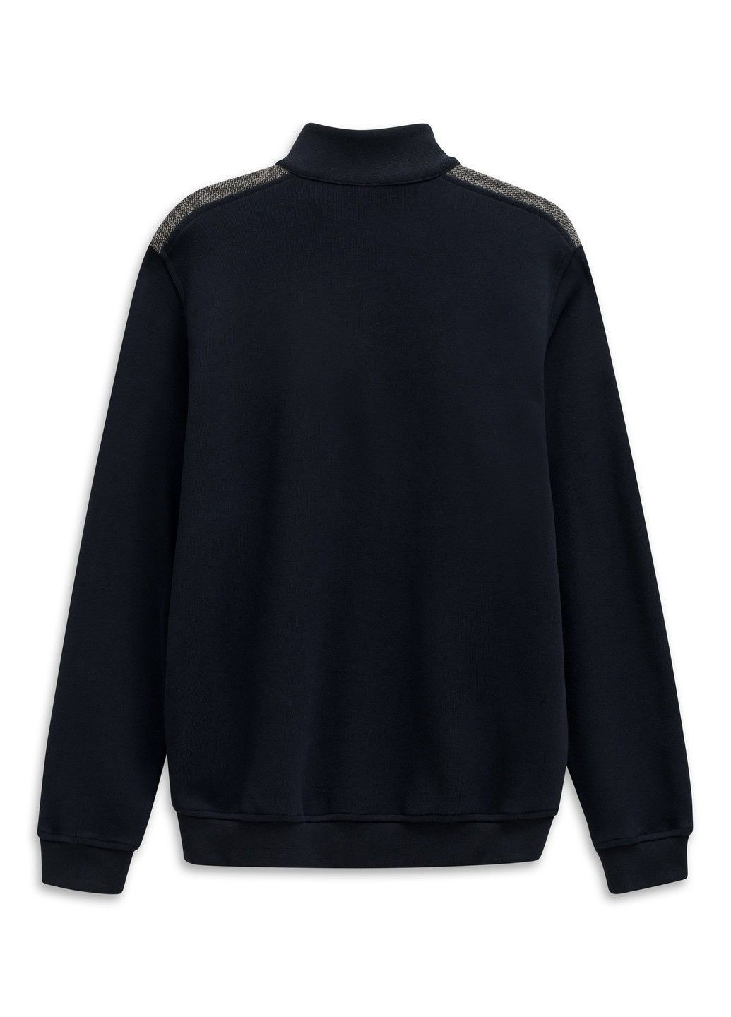 Синий демисезонный мужской свитер тройер синий Bugatti