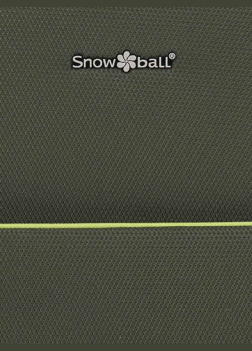 Чемодан маленький S тканевый 22204 58×36×22см 35+9см Хаки Snowball (297642922)