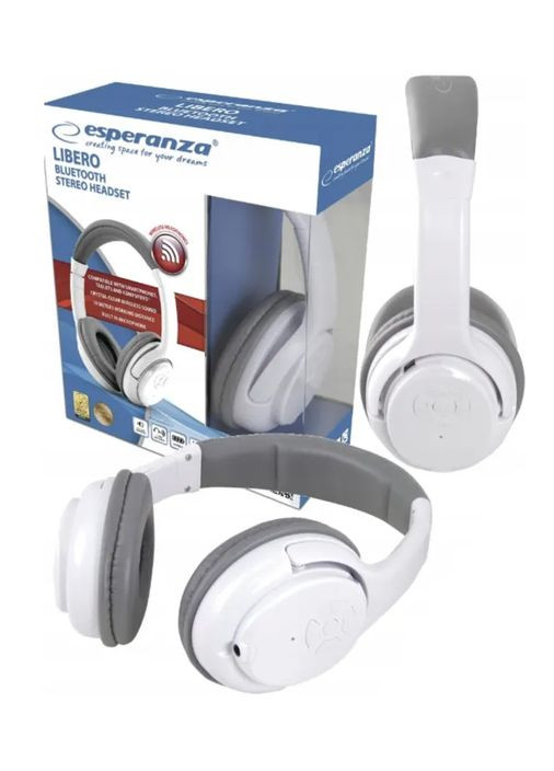 Беспроводные наушники Libero EH163W White Esperanza (332626169)