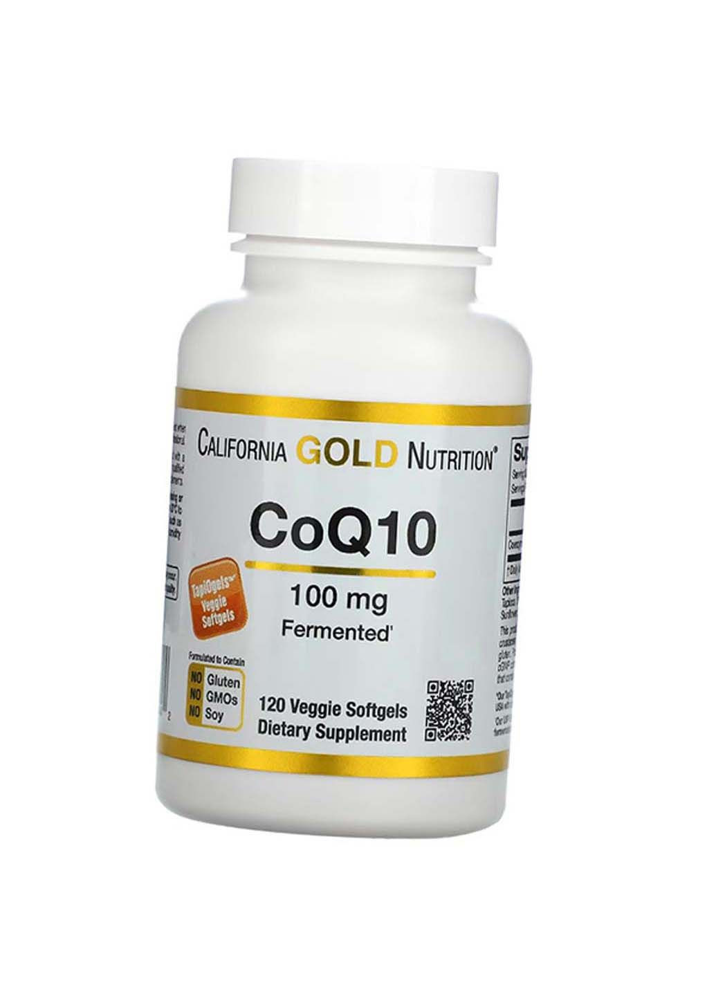Коэнзим Q10 CoQ10 100 120 вегкапс California Gold Nutrition (292710545)