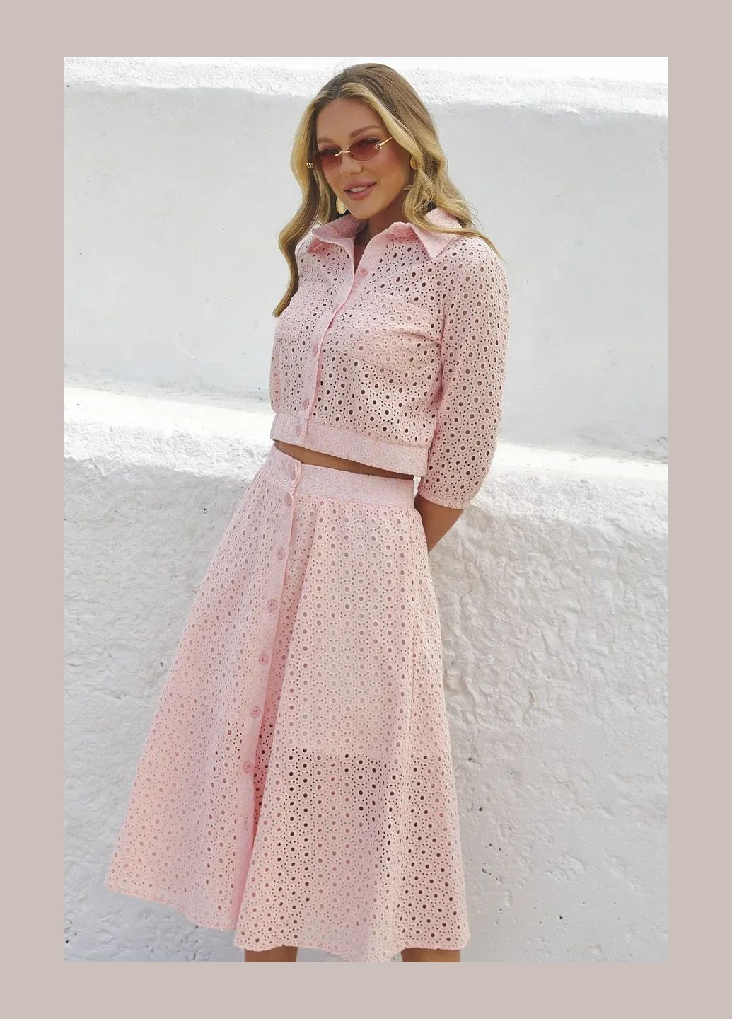 Летний комплект кофты с юбкой Seventeen (334012978)