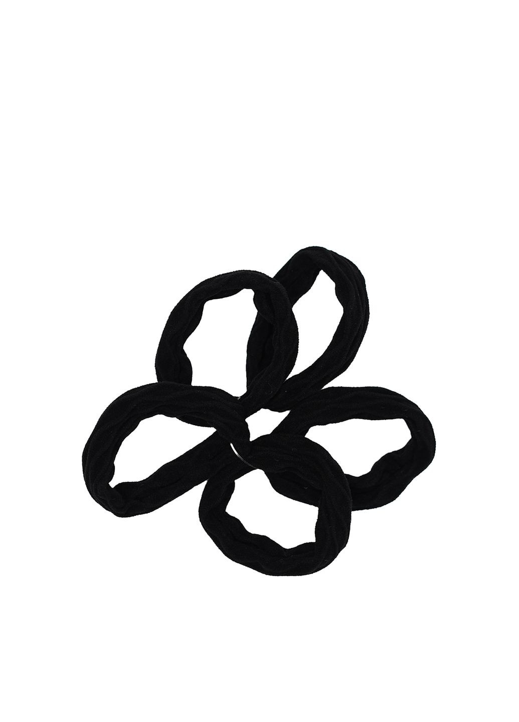 Набір резинок для волосся жіночий колір чорний CB-00278359 Yuki (353687241)