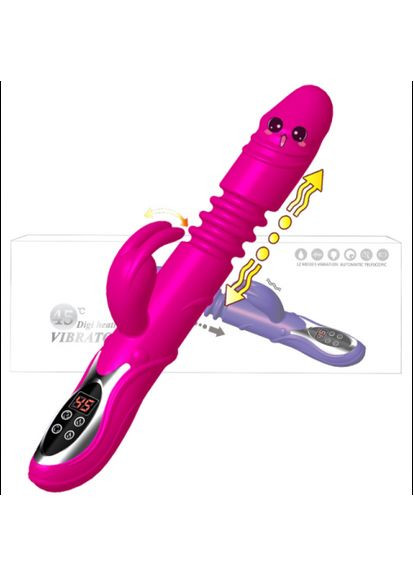 Вібратор сексмашина з підігрівом Jack Rabbit Hot вагінальний для клітора Lovetoy (303909859)