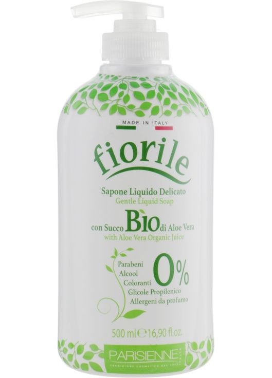 Жидкое мыло "Алоэ вера" Italia Fiorile Aloe Vera Liquid Soap 500ml (580377-58202) Parisienne Italia (368883234)