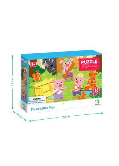 Пазл "Три поросенка" 30 эл (TS01091996283660) Dodo (372494679)