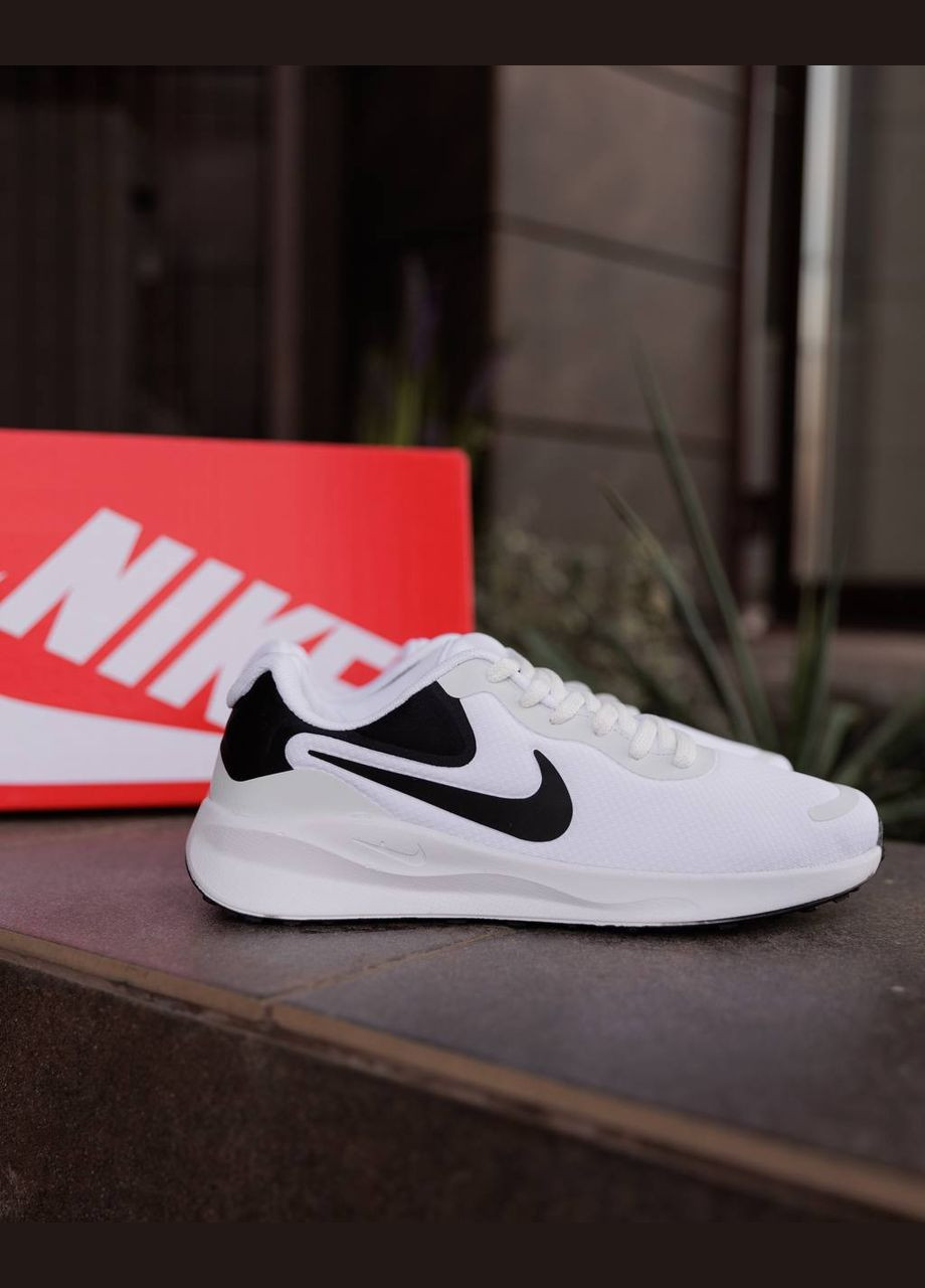 Білі Осінні кросівки чоловічі nike nd No Brand Tanjun White Black