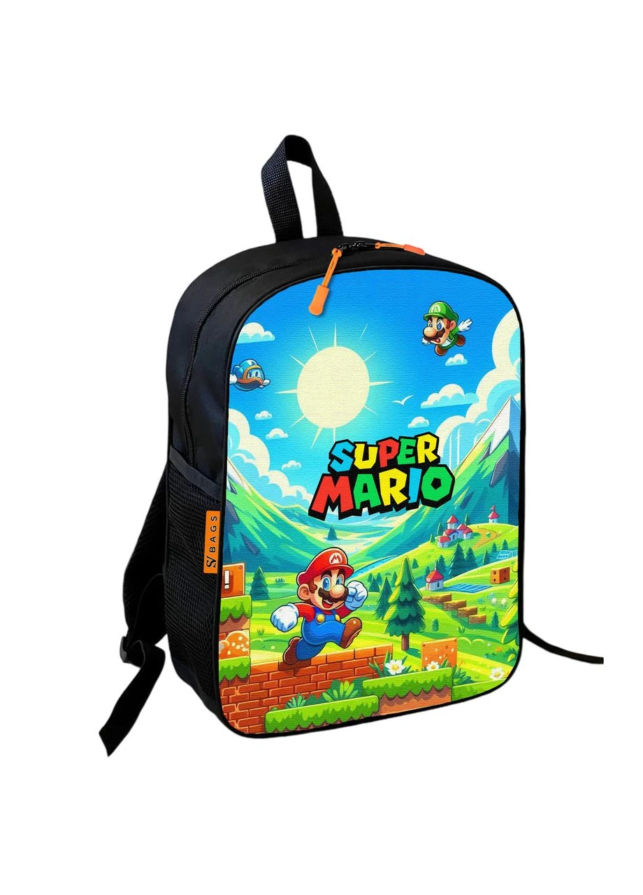 Рюкзак школьный детский Супер Марио «Super Mario» 36х27 см для мальчика (01056) No Brand (390066447)