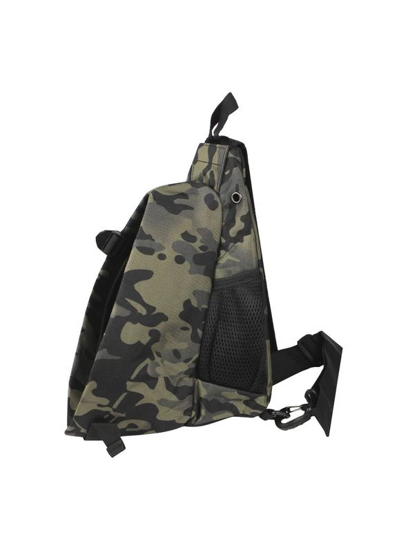 Рюкзак на одне плече 905 Camouflage містка чоловіча з USB-портом 4 шт. Lesko (352012779)